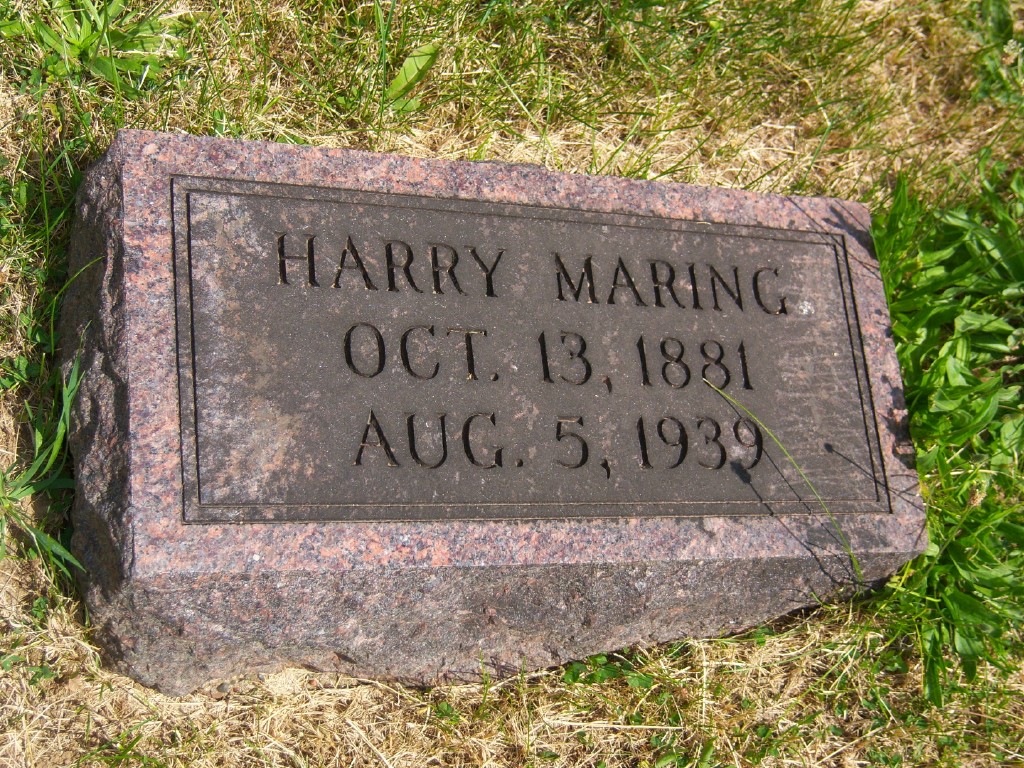 grafsteen harry maring on 21 Jun 2012.